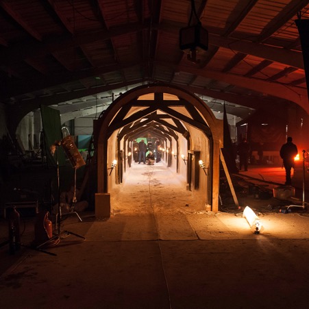 Por trás das câmeras: a construção dos cenários também será mostrada Por trás das câmeras: a construção dos cenários também será mostrada