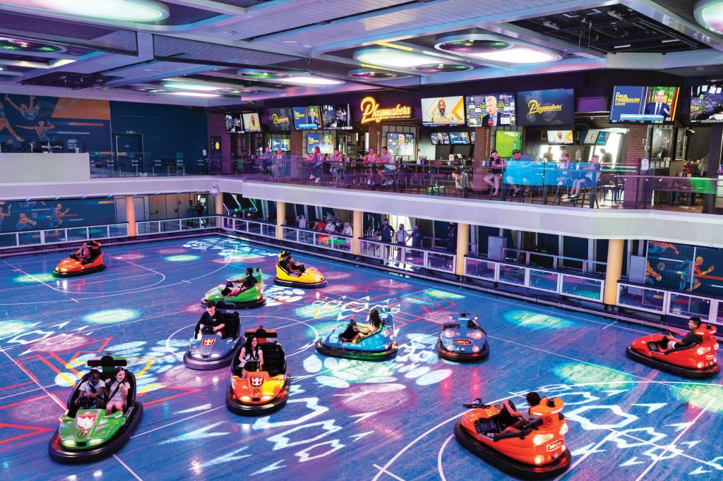Bumper Cars, Odyssey of the Seas, Royal Caribbean Bumper Cars, Odyssey of the Seas, Royal Caribbean