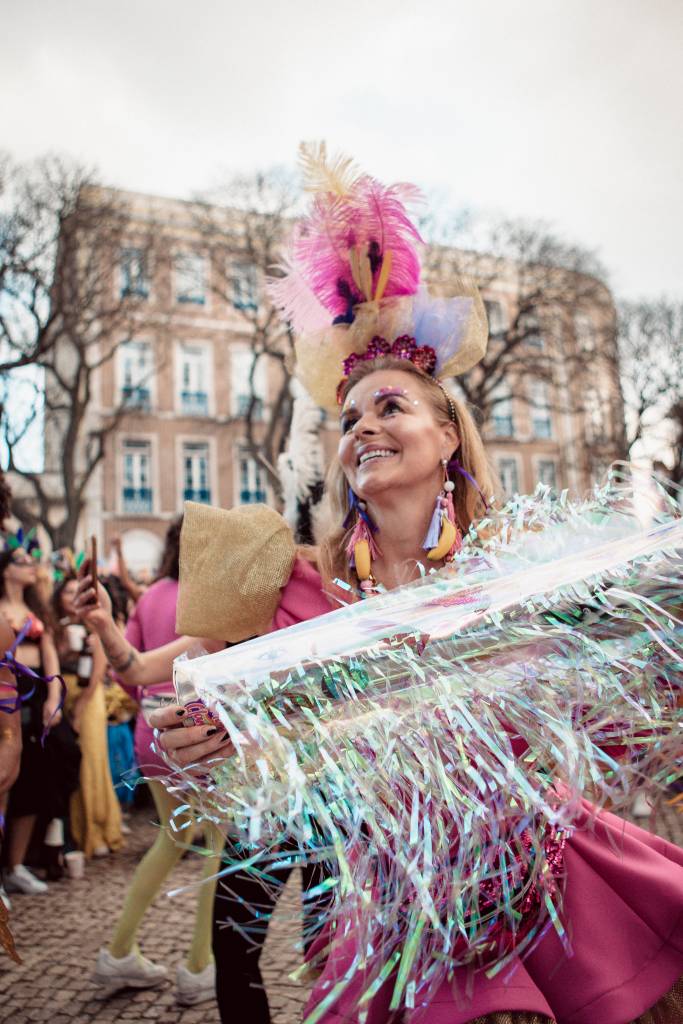 Carnaval-111 Desfile de carnaval pelas ruas de Lisboa