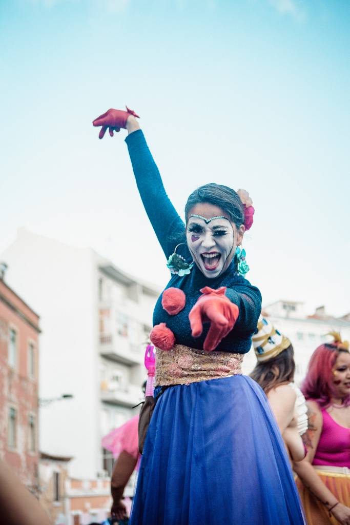 Carnaval-22 Desfile de carnaval pelas ruas de Lisboa