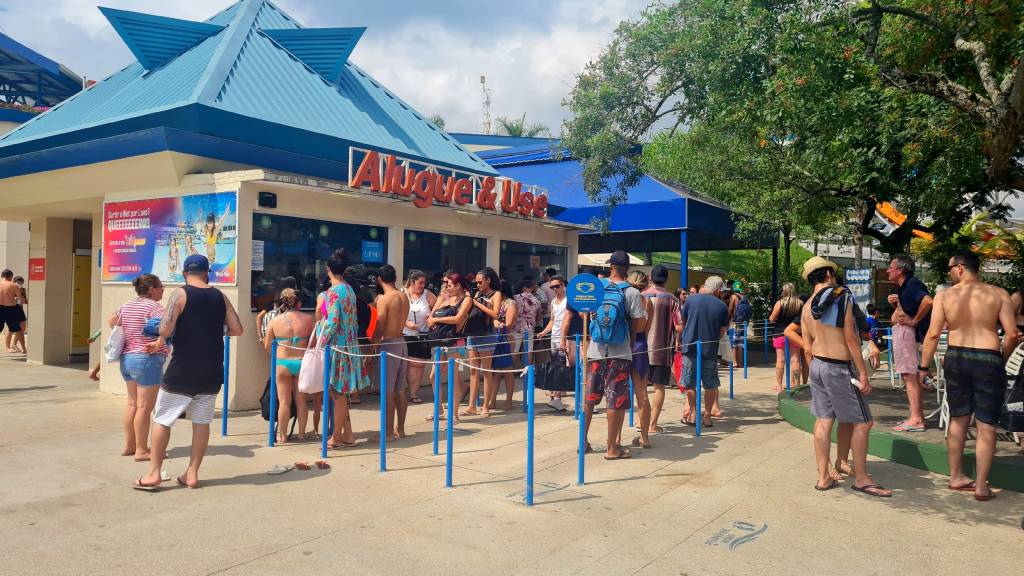Wet’n Wild – Alugue e Use Na imagem é possível ver uma construção que se parece com uma