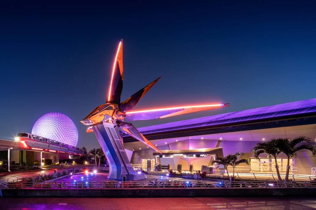 Guardians of the Galaxy: Cosmic Rewind, Epcot, Walt Disney World, Orlando, Estados Unidos