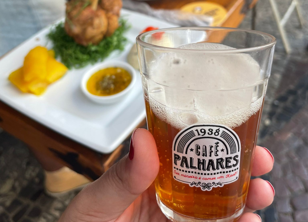 Comida de Boteco e cerveja no Café Palhares