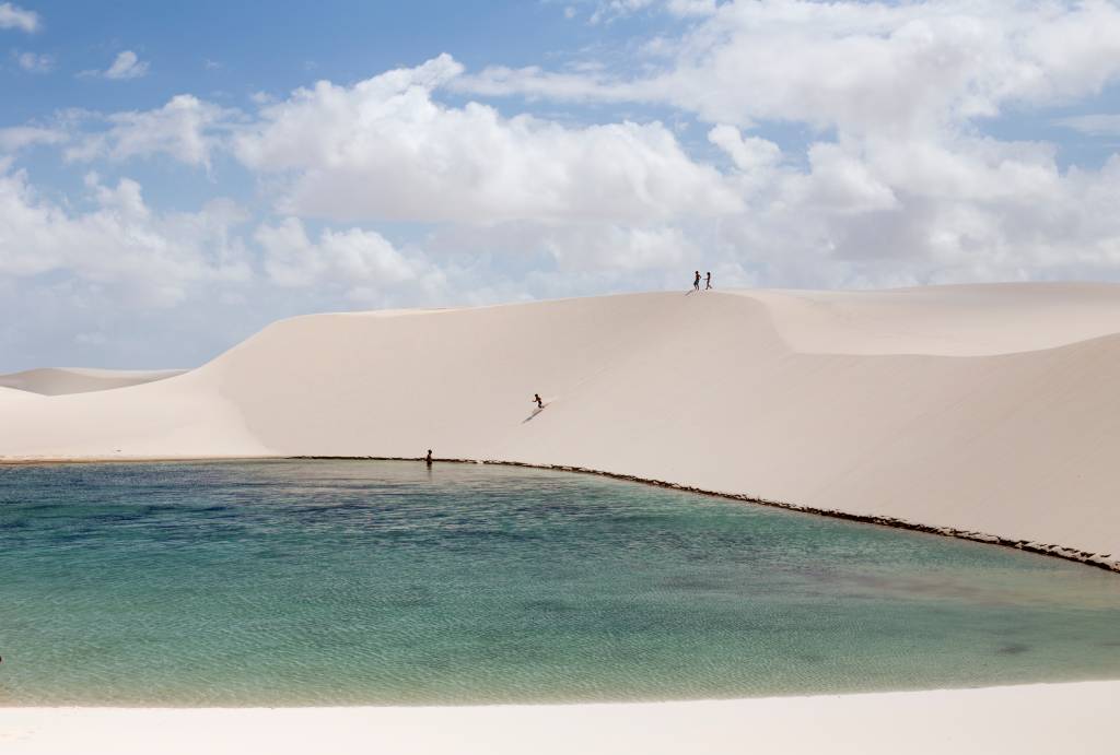 Dunas, Lagoa, Jericoacoara, Ceará, Brasil