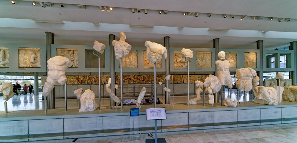 Museu da Acrópole de Atenas, Atenas, Grécia Museu da Acrópole de Atenas, Atenas, Grécia