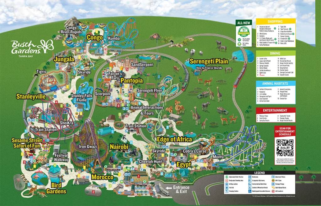 Busch Gardens, Tampa, Flórida, Estados Unidos