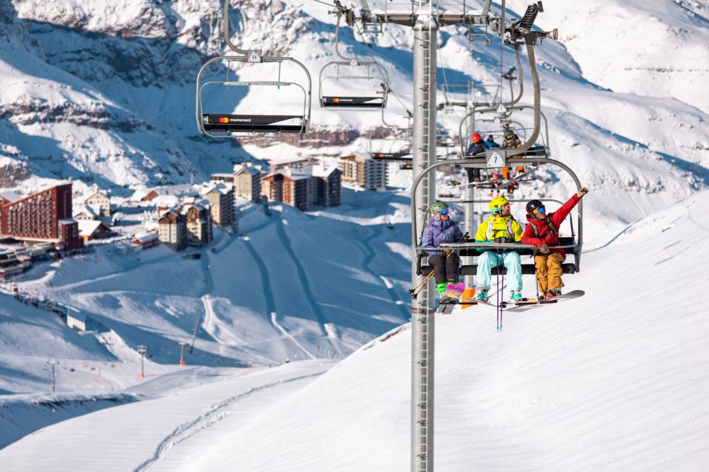 Teleférico, Valle Nevado, Chile