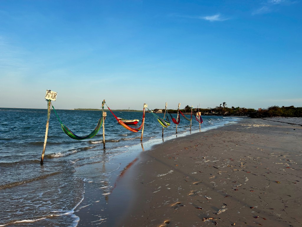 A praia de Atins: nada mal, mas é difícil de chegar