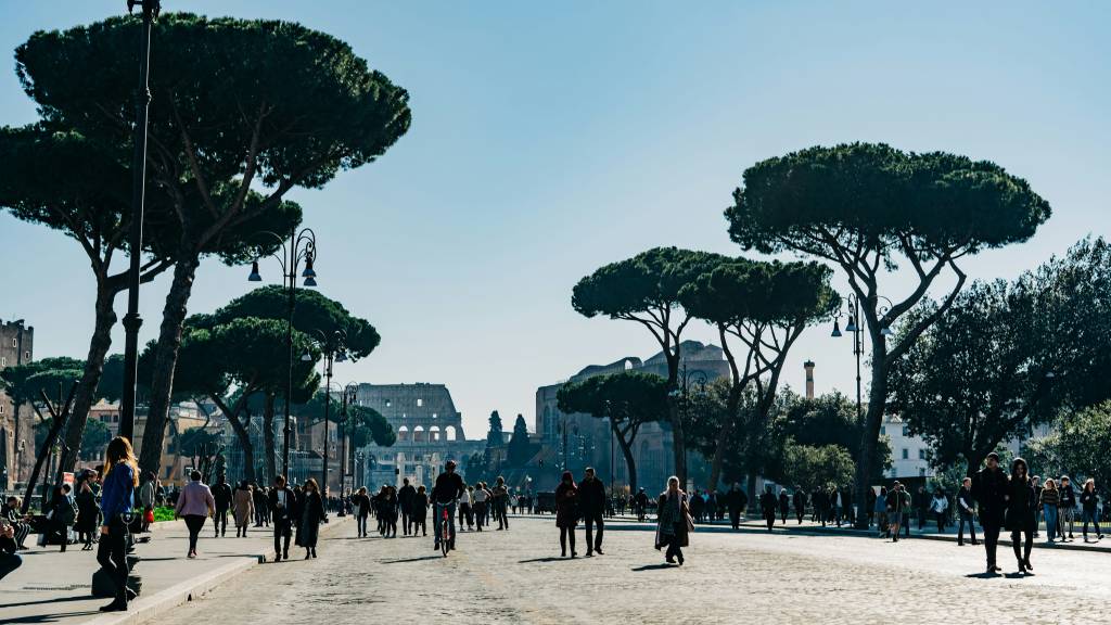 Via dei Fori Imperiali, Roma, Itália