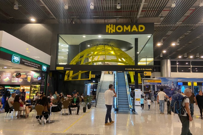 Nomad Lounge, Aeroporto de Guarulhos, São Paulo, Brasil