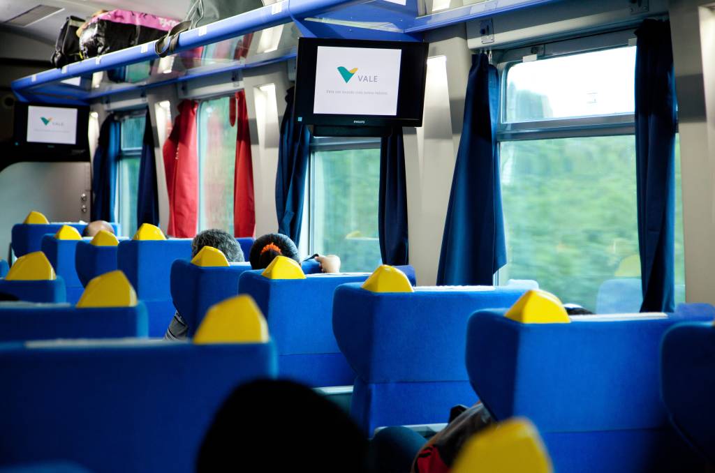 Classe executiva Trem Vitória-Minas Classe executiva Trem Vitória-Minas
