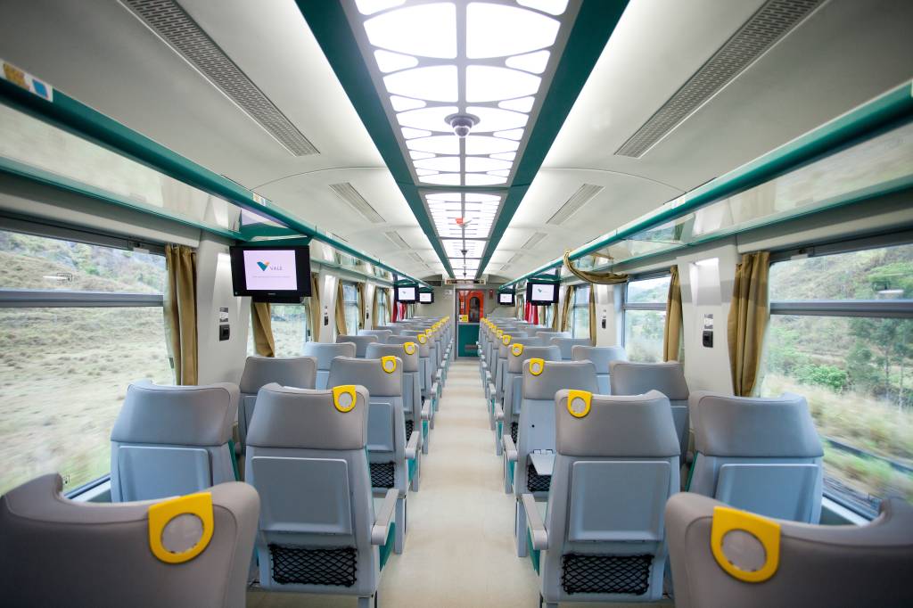 Classe econômica Trem Vitória-Minas Classe econômica Trem Vitória-Minas