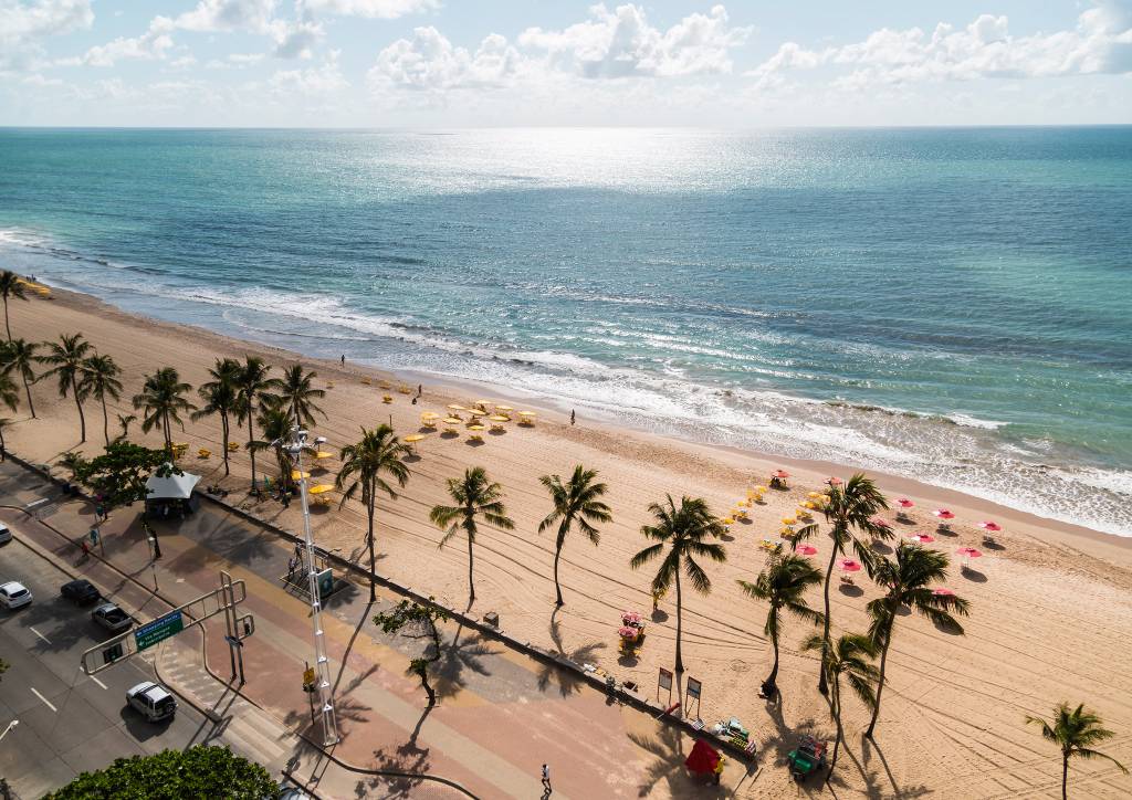 Praia de Boa Viagem, Recife, PE, Brasil