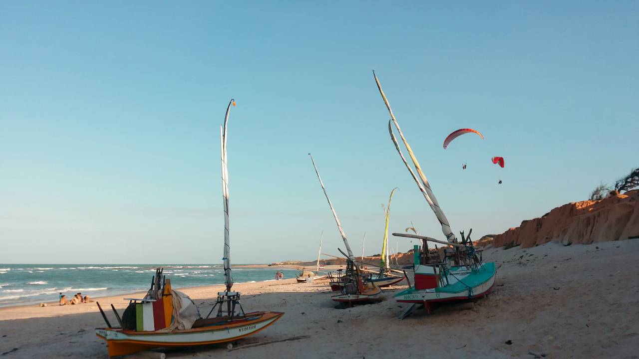canoa-quebrada-parapente-jangada-ceara
