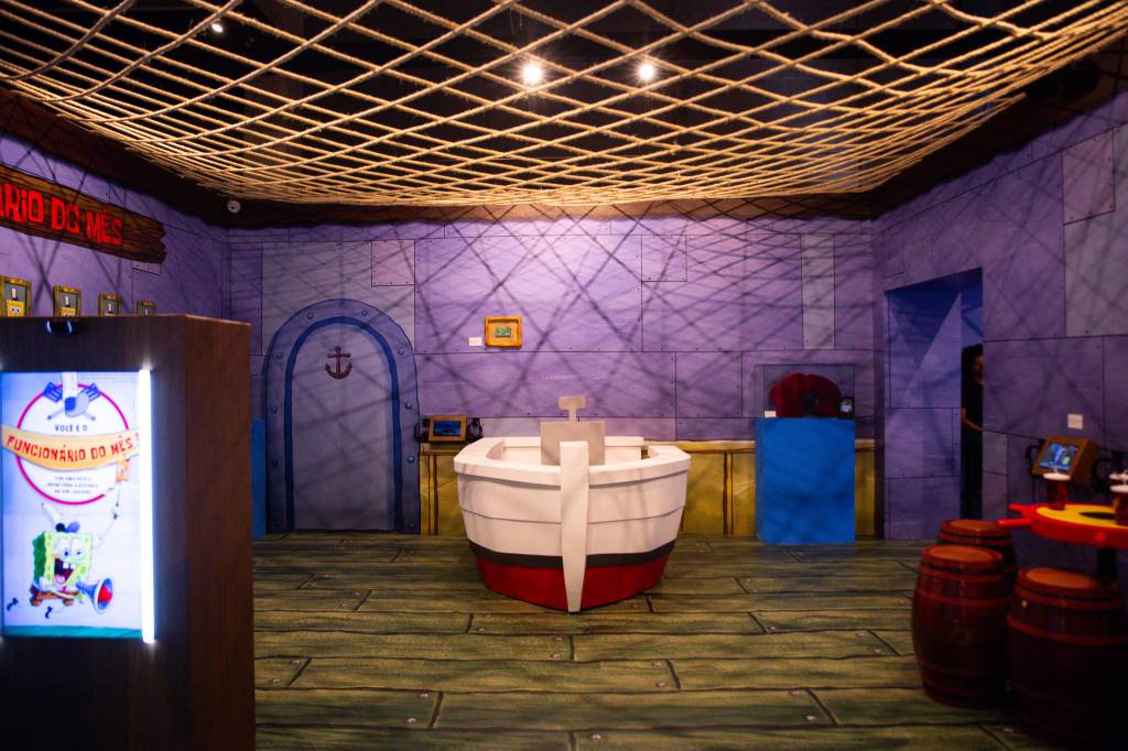 Bob Esponja: A Experiência, MIS Experience, São Paulo