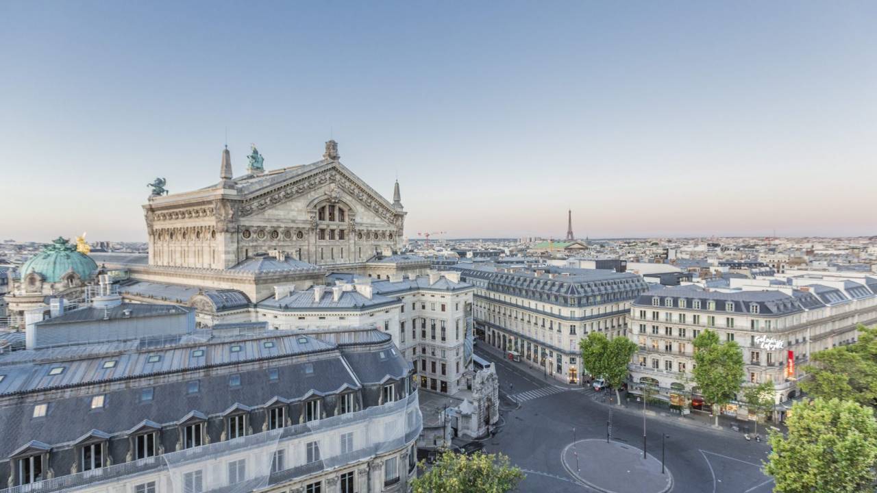 Galeries Lafayette Terrace, Paris, França