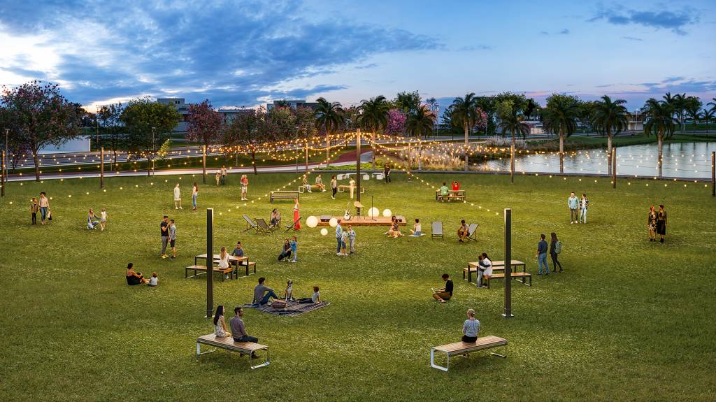 Projeto do Parque das Flores em Tijucas