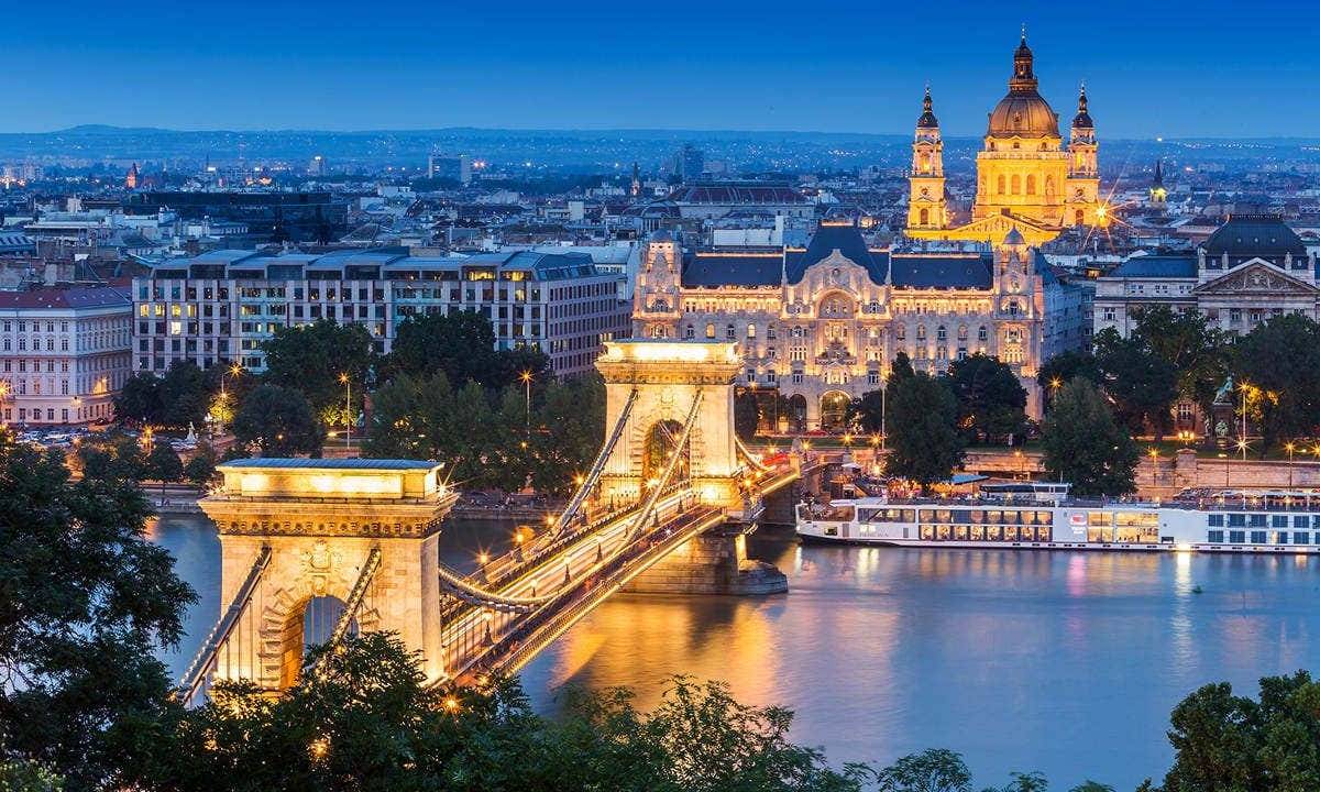Ponte das Correntes, Budapeste, Hungria
