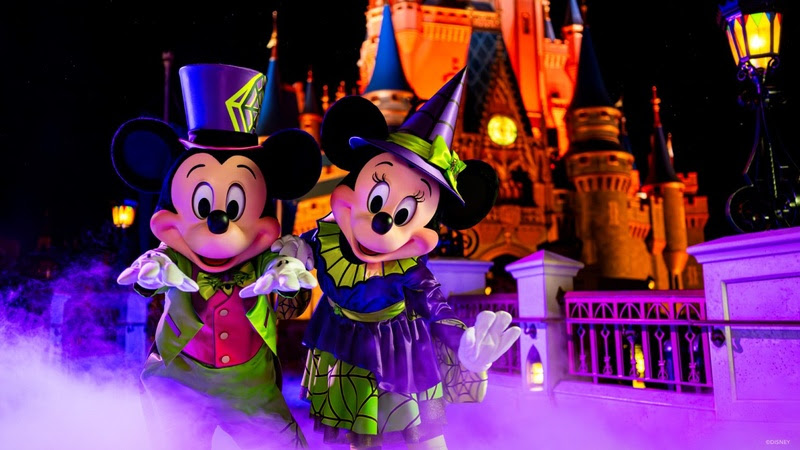 O Halloween no Magic Kingdom é celebrado com atrações especiais e diversão noturna