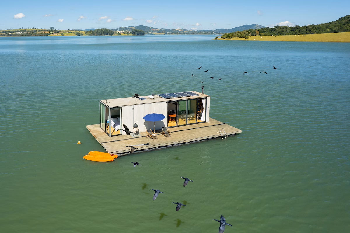 airbnb casa flutuante
